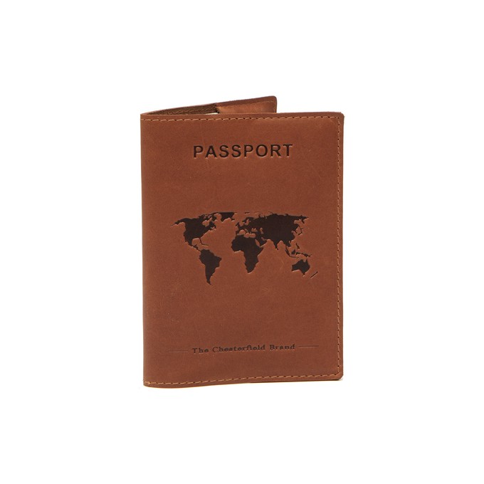 Leather Passport Case Cognac - The Chesterfield Brand from The Chesterfield Brand