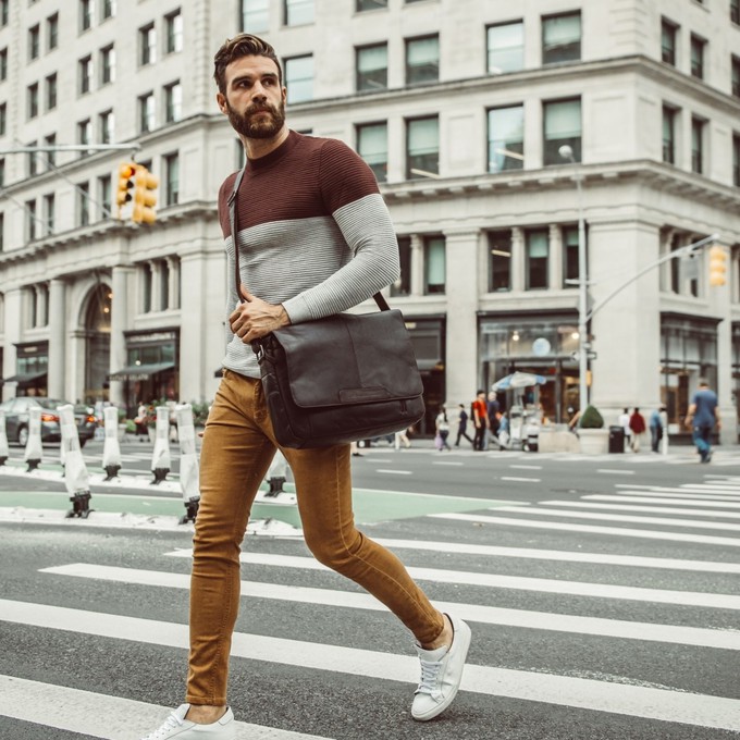 Leather Laptop Bag Brown Richard - The Chesterfield Brand from The Chesterfield Brand