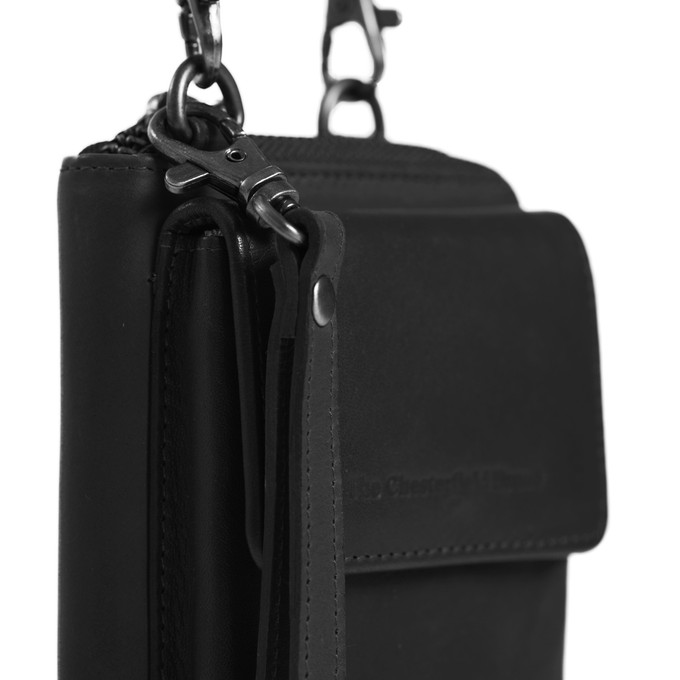 Leather Phone Pouch Black Malaga - The Chesterfield Brand from The Chesterfield Brand