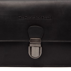 Leather Schoulder bag Black Lucca - The Chesterfield Brand from The Chesterfield Brand