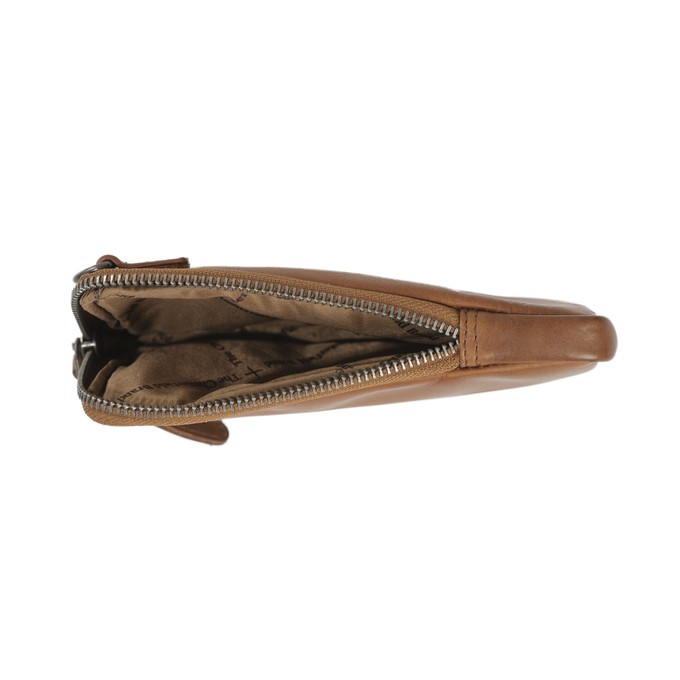 Leather Phone Pouch Cognac Madrid - The Chesterfield Brand from The Chesterfield Brand