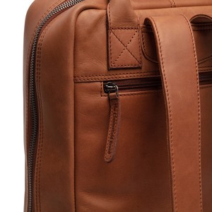 Leather Backpack Cognac Lincoln - The Chesterfield Brand from The Chesterfield Brand