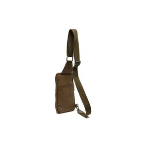 Leather Crossbody Bag Olive Green Cambridge - The Chesterfield Brand from The Chesterfield Brand