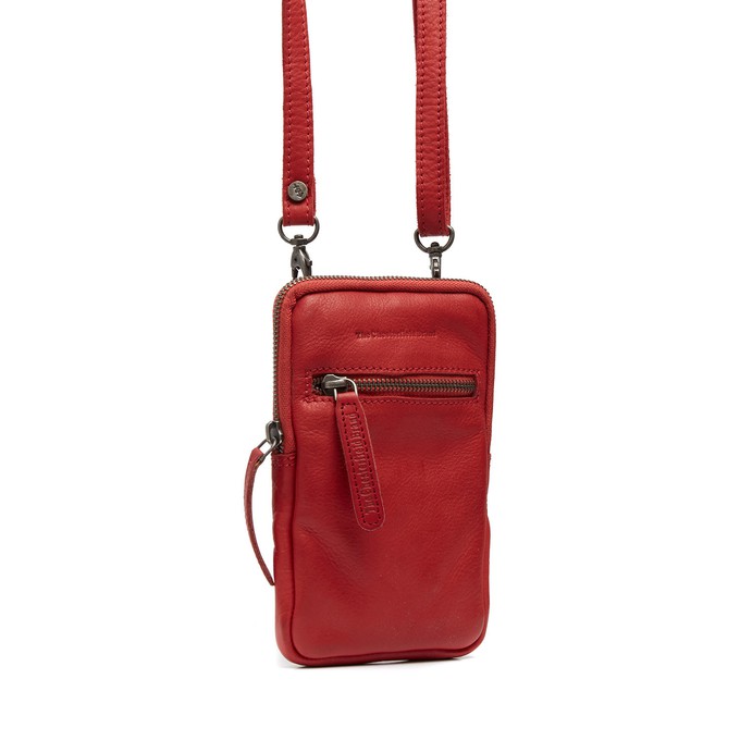 Leather Phone Pouch Red Salta - The Chesterfield Brand from The Chesterfield Brand