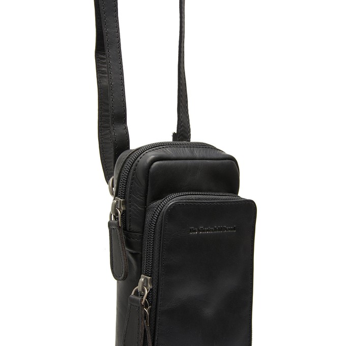 Leather Phone Pouch Black Valdes - The Chesterfield Brand from The Chesterfield Brand