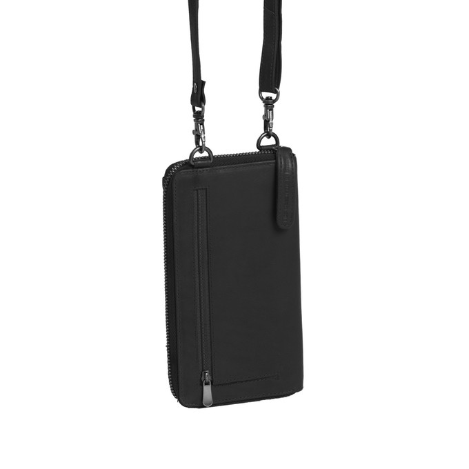 Leather Phone Pouch Black Malaga - The Chesterfield Brand from The Chesterfield Brand