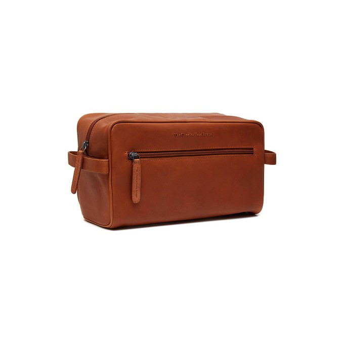 Leather Toiletry Bag Cognac Cyprus - The Chesterfield Brand from The Chesterfield Brand