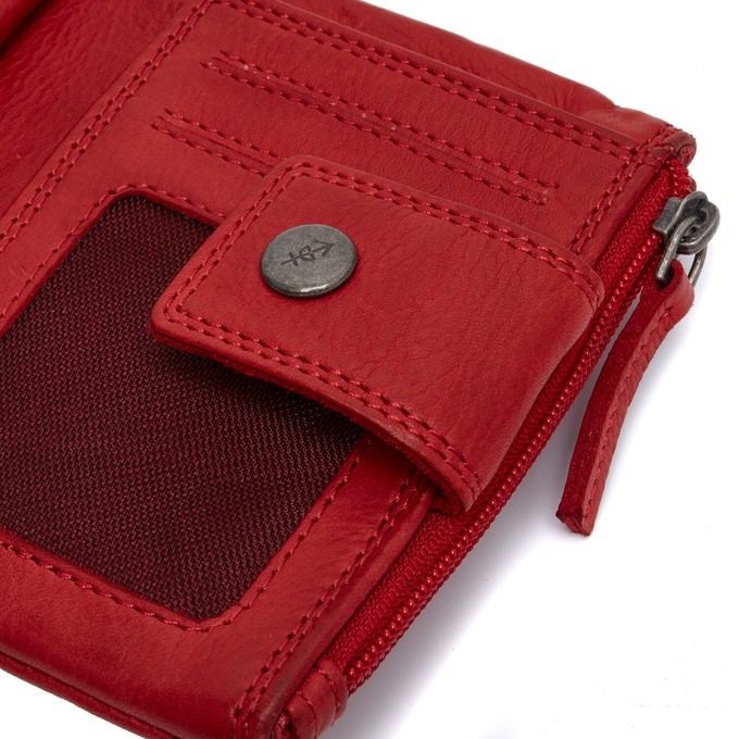 Leather Wallet Red Mavona - The Chesterfield Brand from The Chesterfield Brand