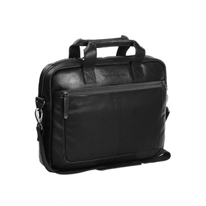 Leather Laptop Bag Black Calvi - The Chesterfield Brand from The Chesterfield Brand