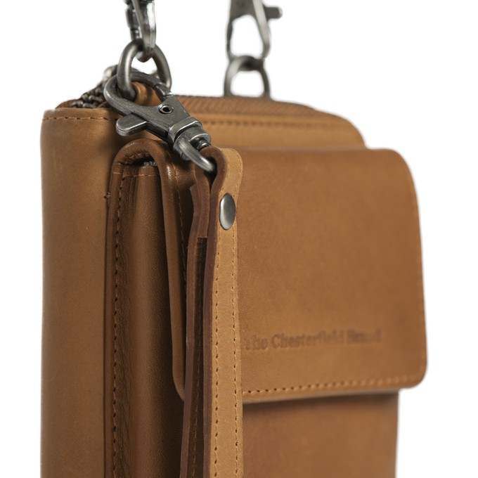 Leather Phone Pouch Cognac Malaga - The Chesterfield Brand from The Chesterfield Brand