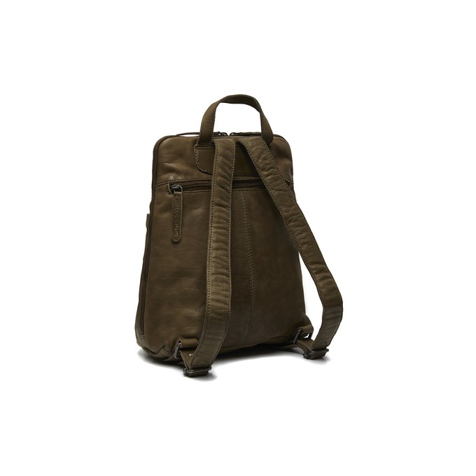 Leather Backpack Olive Green Bern - The Chesterfield Brand from The Chesterfield Brand