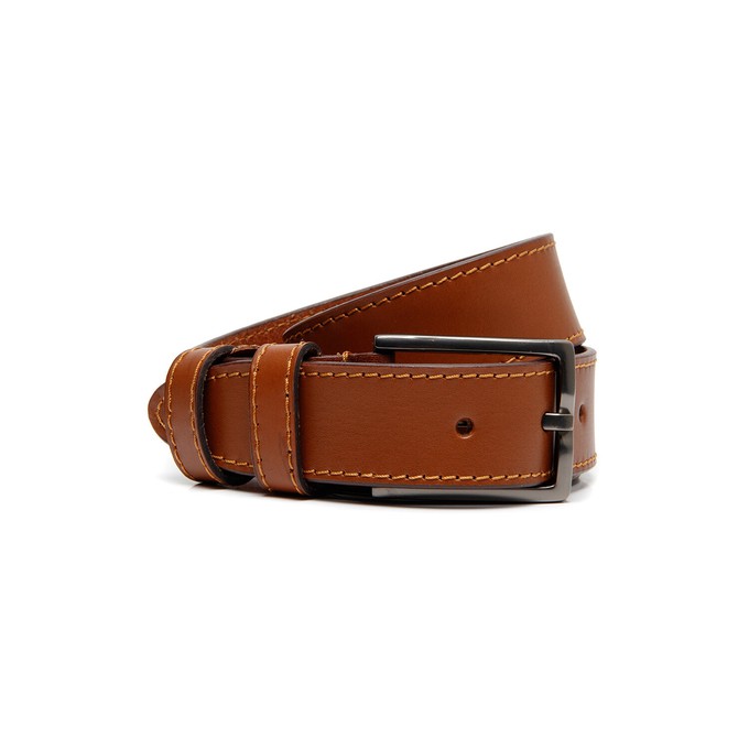 Leather Belt Cognac Tanaro - The Chesterfield Brand from The Chesterfield Brand