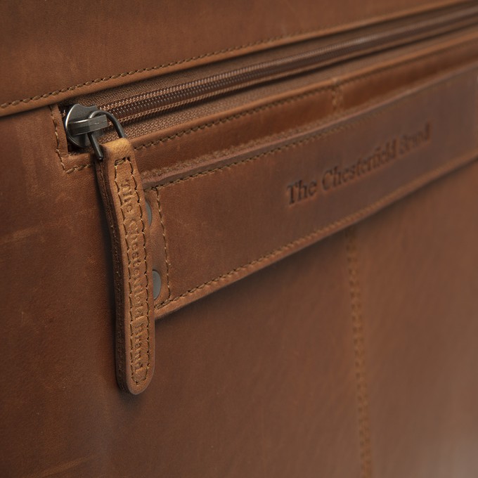 Leather Briefcase Cognac Springfield - The Chesterfield Brand from The Chesterfield Brand