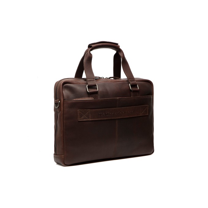 Leather Laptop Bag Brown Manhattan - The Chesterfield Brand from The Chesterfield Brand