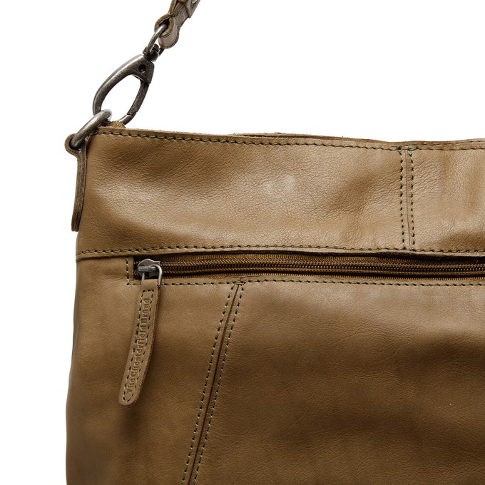 Leather shoulder bag Olive Green Sintra - The Chesterfield Brand from The Chesterfield Brand