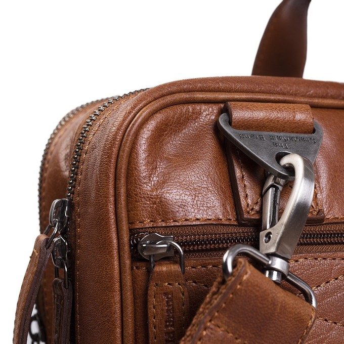 Leather Laptop Bag Cognac Manuel - The Chesterfield Brand from The Chesterfield Brand