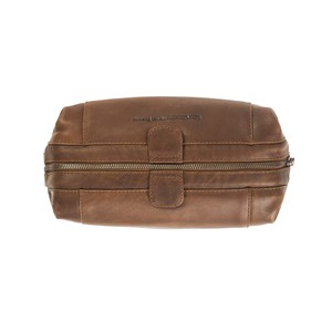 Leather Toiletry Bag Cognac Vince - The Chesterfield Brand from The Chesterfield Brand