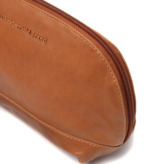 Leather Toiletry Bag Cognac Venezia - The Chesterfield Brand from The Chesterfield Brand