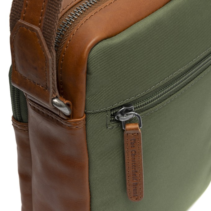 Leather Shoulder Bag Olive Green Karlstad - The Chesterfield Brand from The Chesterfield Brand