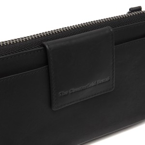 Leather Phone Pouch Black Taipei - The Chesterfield Brand from The Chesterfield Brand
