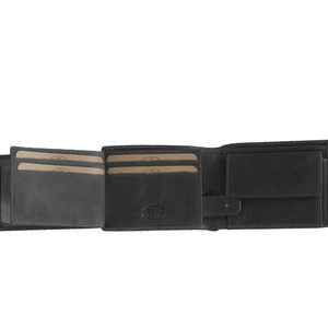 Leather Wallet Black Marvin RFID - The Chesterfield Brand from The Chesterfield Brand