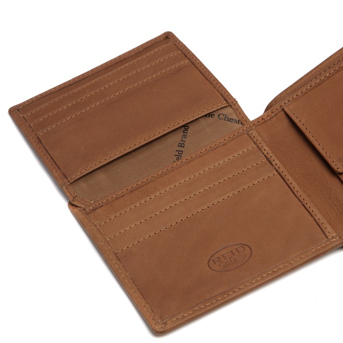 Leather Wallet Cognac Orleans - The Chesterfield Brand from The Chesterfield Brand