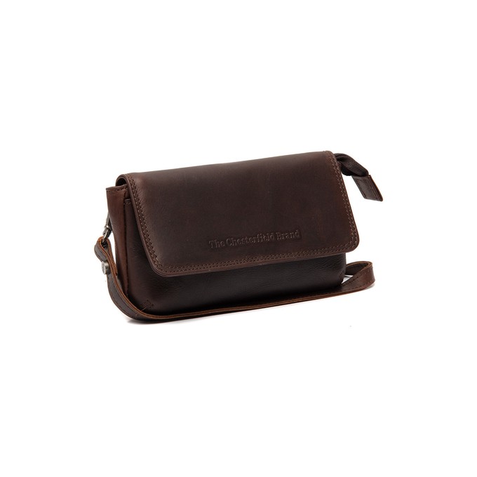 Leather Phone Pouch Brown Nelson - The Chesterfield Brand from The Chesterfield Brand