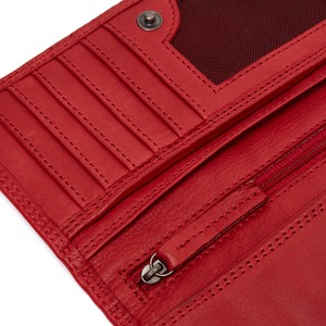 Leather Wallet Red Lentini - The Chesterfield Brand from The Chesterfield Brand