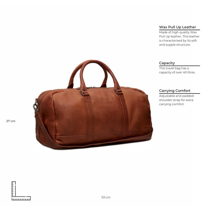 Leather Weekender Cognac Melbourne - The Chesterfield Brand from The Chesterfield Brand