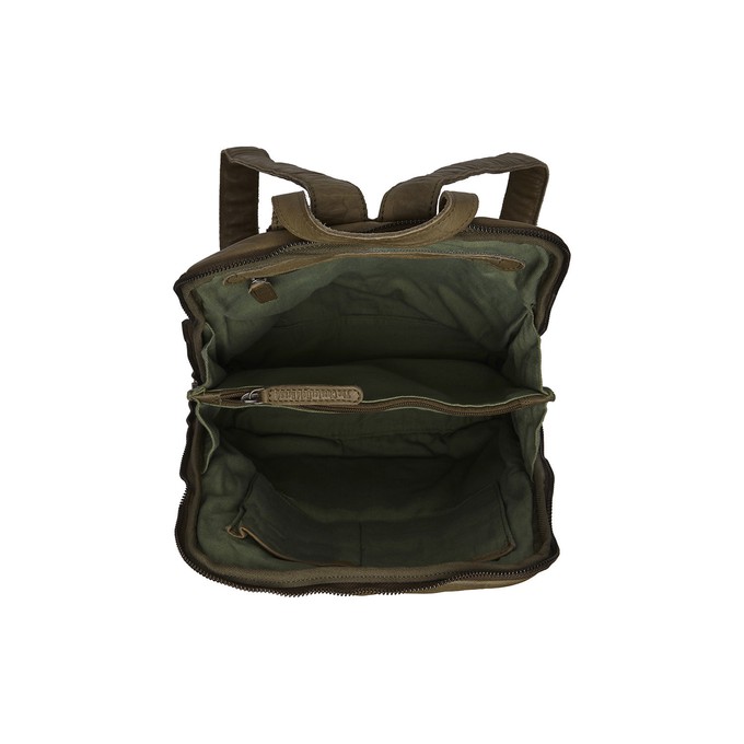 Leather Backpack Olive Green Bern - The Chesterfield Brand from The Chesterfield Brand