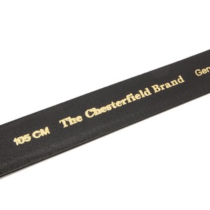 Leather Belt Black Manovo - The Chesterfield Brand from The Chesterfield Brand