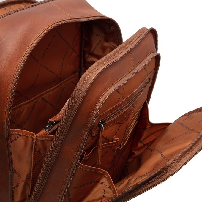 Leather Backpack Cognac Detroit - The Chesterfield Brand from The Chesterfield Brand