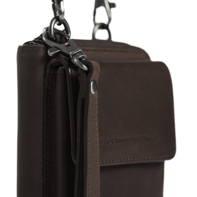 Leather Phone Pouch Brown Malaga - The Chesterfield Brand from The Chesterfield Brand