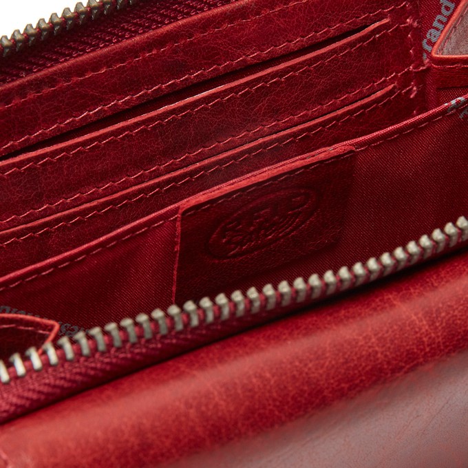 Leather Wallet Red Rhodos - The Chesterfield Brand from The Chesterfield Brand