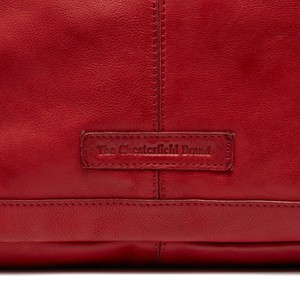 Leather Shopper Red Ontario - The Chesterfield Brand from The Chesterfield Brand