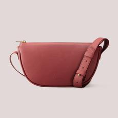 Halfmoon Bag Cherry via The Manda