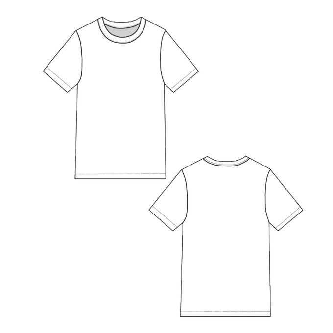 Doodle Organic Cotton T-Shirt from TIZZ & TONIC