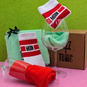 Chili Pepper Hi-Waist & MOIN Sock Gift Box Set from TIZZ & TONIC