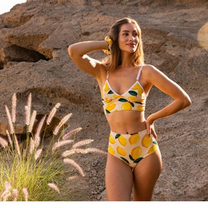 Lemon Hi-Waist Panty from TIZZ & TONIC