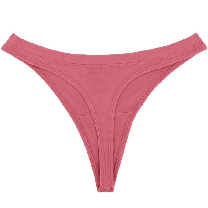 Desert Rose Supima Cotton Tanga Panty from TIZZ & TONIC