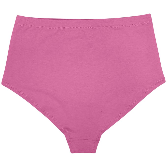 Bubblegum Organic Cotton Hi-Waist Panty from TIZZ & TONIC