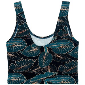 Jungle Organic Cotton Cropped Tank Top from TIZZ & TONIC