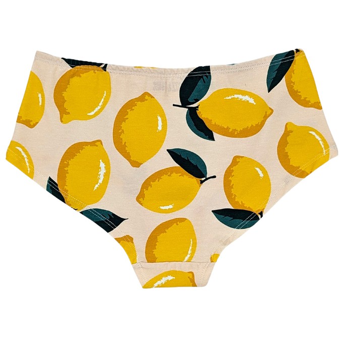 Lemon Organic Cotton Hipster Panty from TIZZ & TONIC