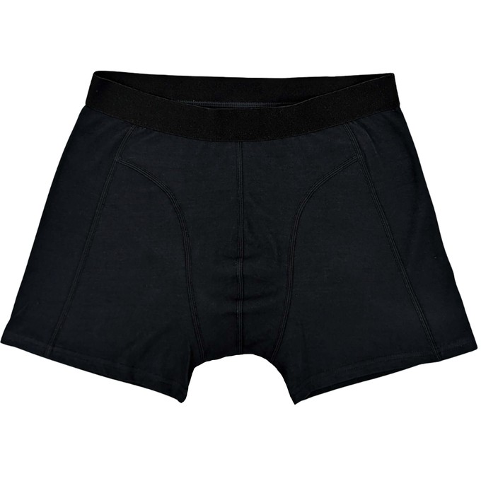 Pure Black Micromodal Boxer Brief from TIZZ & TONIC