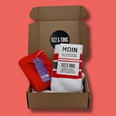 Chili Pepper Hi-Waist & MOIN Sock Gift Box Set via TIZZ & TONIC