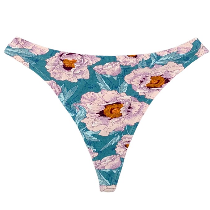 Blossom Supima Cotton Tanga Panty from TIZZ & TONIC