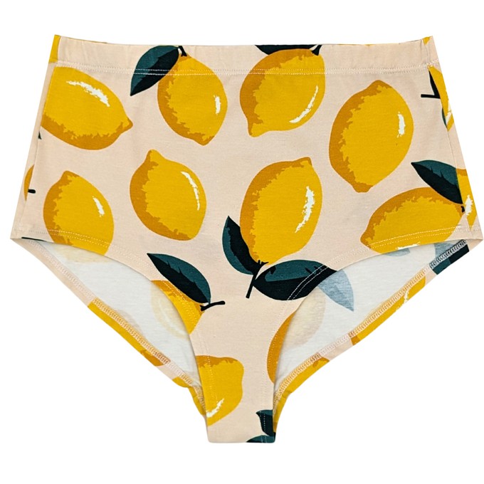 Lemon Hi-Waist Panty from TIZZ & TONIC