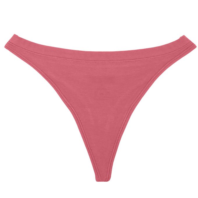 Desert Rose Supima Cotton Tanga Panty from TIZZ & TONIC