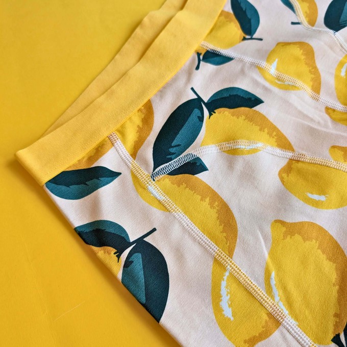 Lemon Organic Cotton Boxer Brief from TIZZ & TONIC