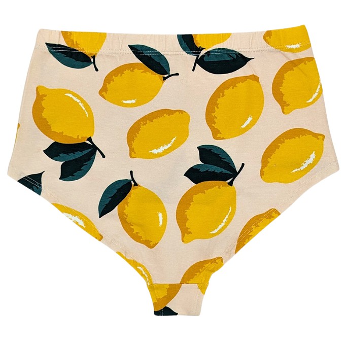 Lemon Hi-Waist Panty from TIZZ & TONIC